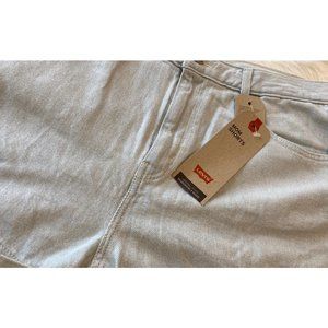 Levi’s denim mom shorts